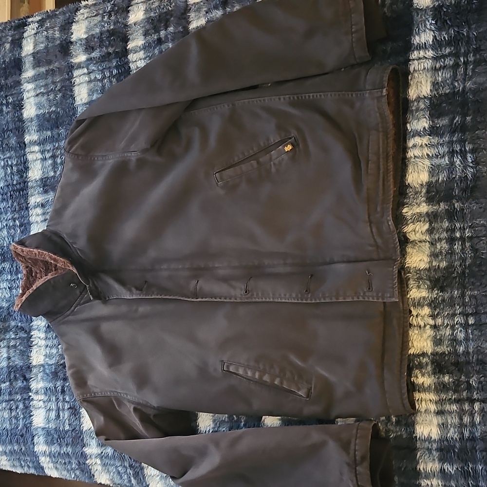 Alpha Industries Black Deck Jacket